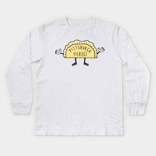 Pittsburgh Pierogi Kids Long Sleeve T-Shirt